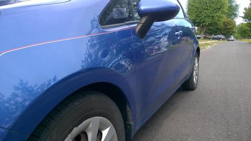 Blue 2012 Kia Rio5 EX