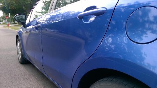 Blue 2012 Kia Rio5 EX