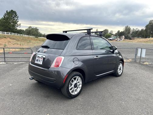 Gray 2015 FIAT 500 Pop