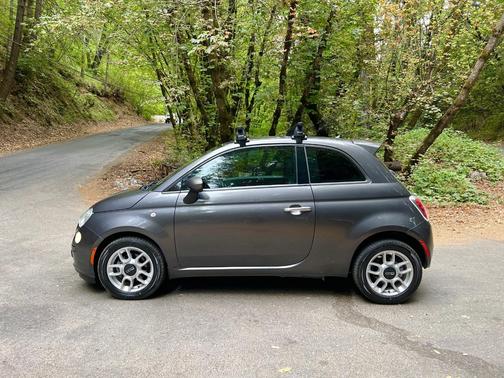 Gray 2015 FIAT 500 Pop