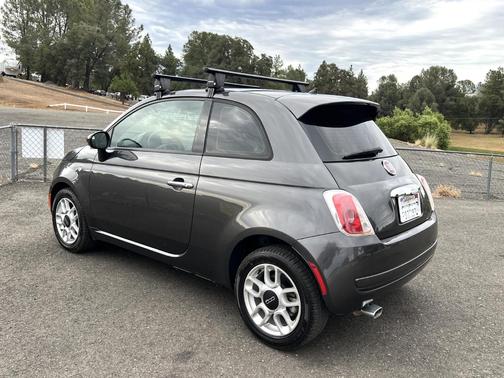 Gray 2015 FIAT 500 Pop