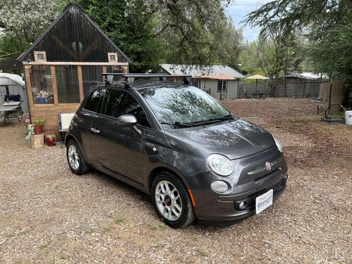 Gray 2015 FIAT 500 Pop
