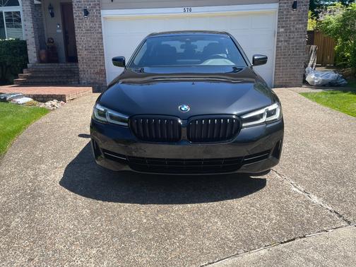 Black 2021 BMW 540 i xDrive