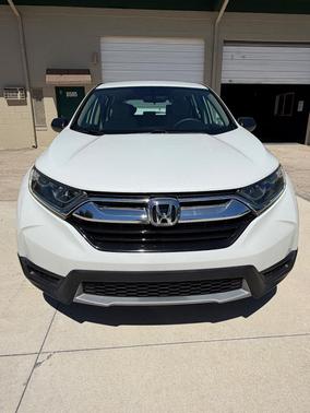 White 2019 Honda CR-V LX