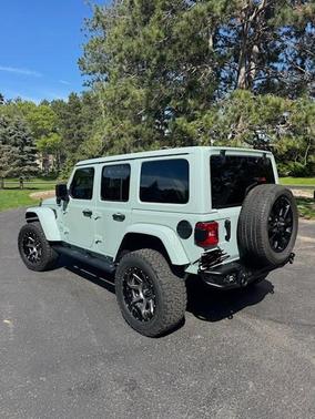 Green 2023 Jeep Wrangler 4xe Sahara