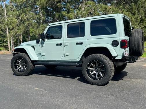 Green 2023 Jeep Wrangler 4xe Sahara