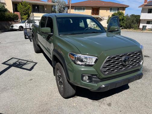 Green 2021 Toyota Tacoma TRD Off Road