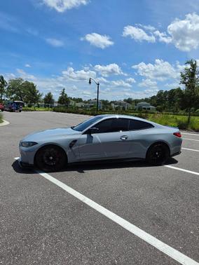 Silver 2023 BMW M4 Competition
