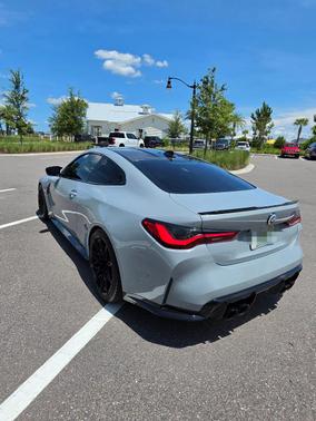 Silver 2023 BMW M4 Competition