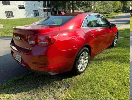 Red 2013 Chevrolet Malibu Eco
