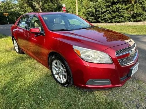 Red 2013 Chevrolet Malibu Eco