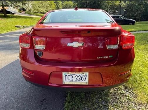 Red 2013 Chevrolet Malibu Eco