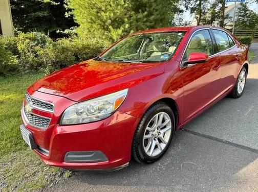 Red 2013 Chevrolet Malibu Eco