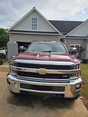 Red 2015 Chevrolet Silverado 2500 LT