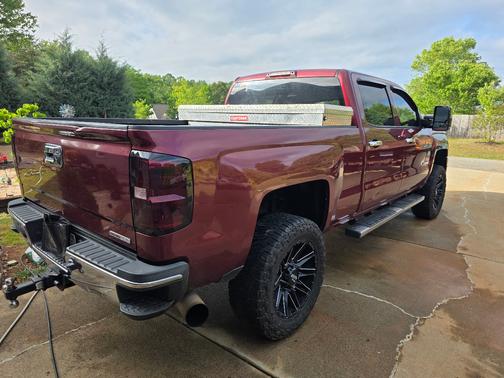 Red 2015 Chevrolet Silverado 2500 LT