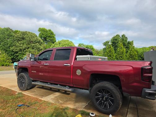 Red 2015 Chevrolet Silverado 2500 LT