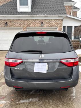 Gray 2013 Honda Odyssey EX-L