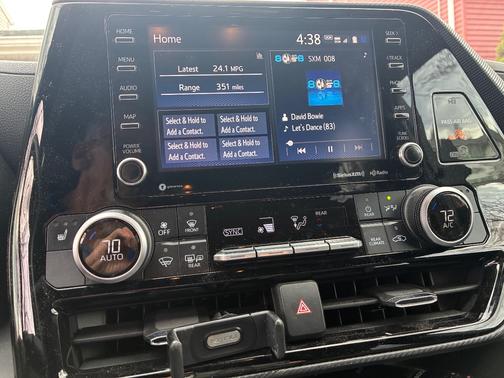 Red 2021 Toyota Highlander XSE