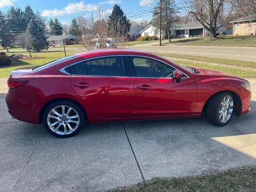 Red 2014 Mazda Mazda6 i Touring