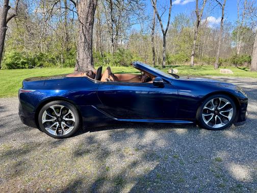 Blue 2023 Lexus LC 500 Base