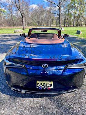 Blue 2023 Lexus LC 500 Base