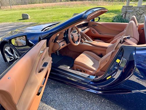 Blue 2023 Lexus LC 500 Base