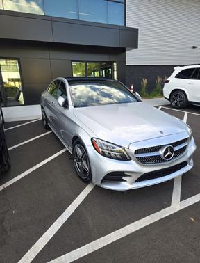 Silver 2021 Mercedes-Benz C-Class C 300 4MATIC