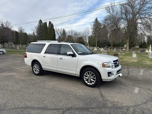White 2016 Ford Expedition EL Limited
