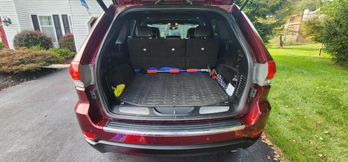 Red 2016 Jeep Grand Cherokee Limited
