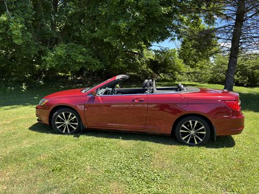 Red 2012 Chrysler 200 S