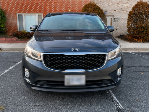 Blue 2015 Kia Sedona SX