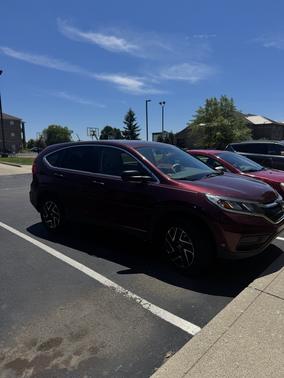 Red 2016 Honda CR-V SE