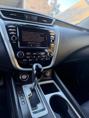White 2019 Nissan Murano Platinum