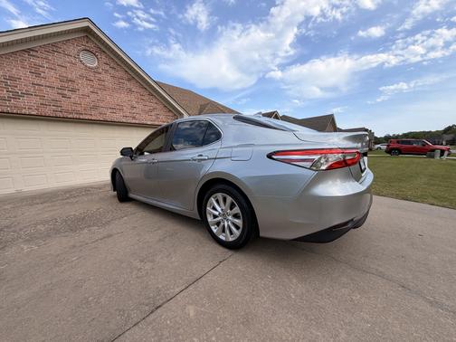 Silver 2019 Toyota Camry LE