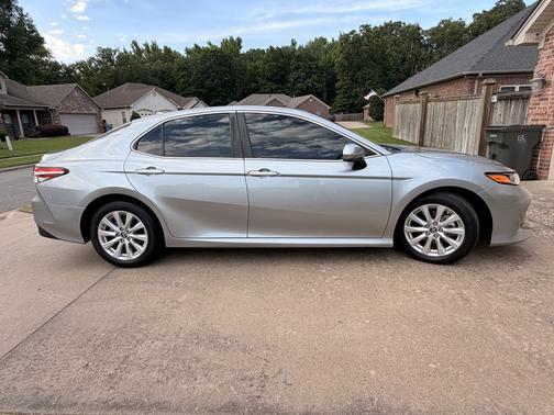 Silver 2019 Toyota Camry LE
