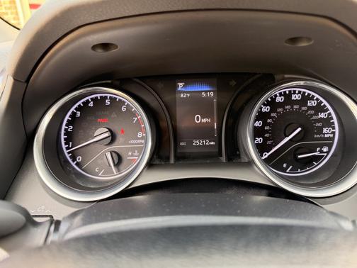 Silver 2019 Toyota Camry LE