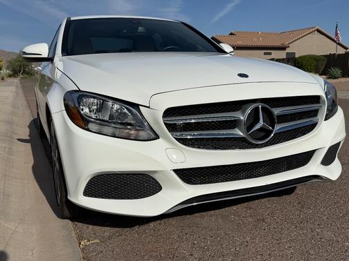 White 2018 Mercedes-Benz C-Class C 300