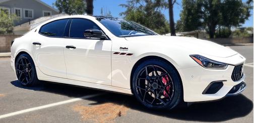 White 2021 Maserati Ghibli Trofeo