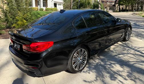 Black 2020 BMW M550 i xDrive