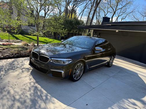 Black 2020 BMW M550 i xDrive