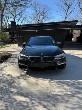Black 2020 BMW M550 i xDrive