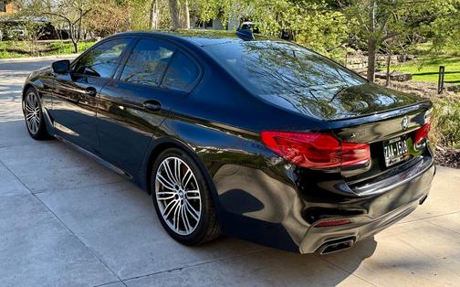 Black 2020 BMW M550 i xDrive