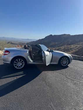 Silver 2005 Mercedes-Benz SLK-Class SLK350 Roadster