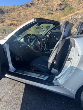 Silver 2005 Mercedes-Benz SLK-Class SLK350 Roadster
