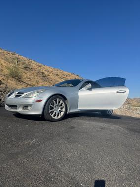 Silver 2005 Mercedes-Benz SLK-Class SLK350 Roadster