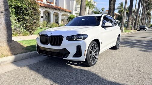 White 2022 BMW X3 sDrive30i