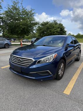 Blue 2017 Hyundai SONATA Base