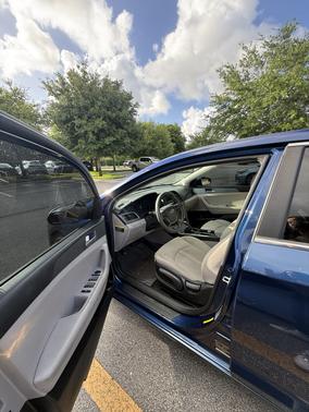 Blue 2017 Hyundai SONATA Base