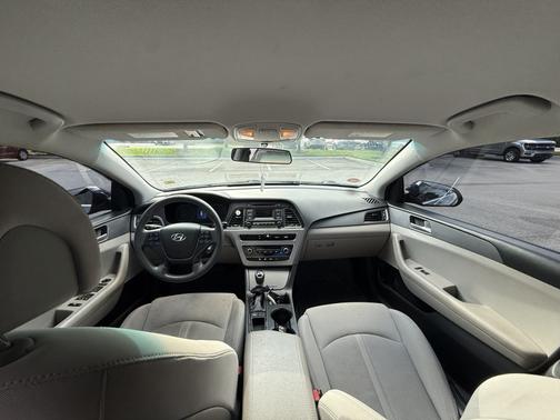 Blue 2017 Hyundai SONATA Base