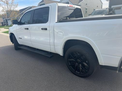 White 2025 RAM 1500 Laramie